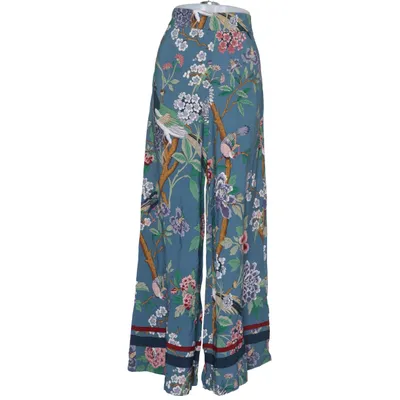 Palazzo pants (Blue, Multicolored) from GP & J Baker x H&M Viscose