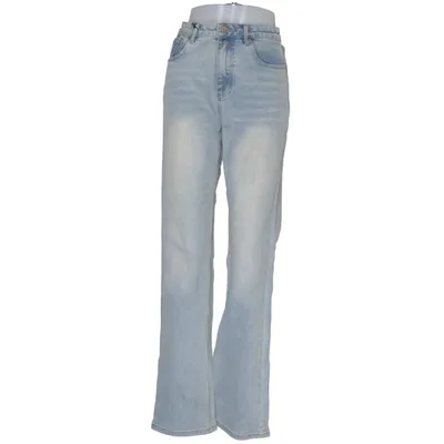 Jeans (Blue) from Naked Wardrobe Cotton, Elastane, Polyester