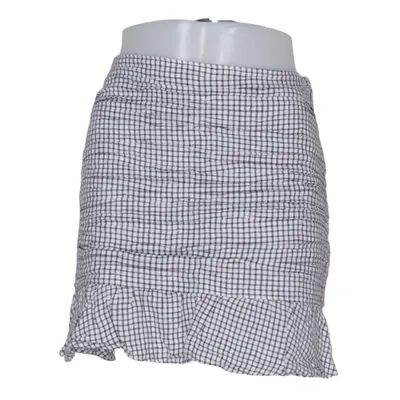 Rok (Wit, Zwart) van Abercrombie & Fitch Linnen, Viscose