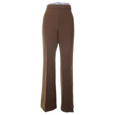 Kostymbyxor (Brun) från H&M Elastan, Polyester, Ull