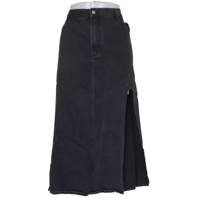 Spijkerrok (Zwart) van Cider Katoen, Polyester