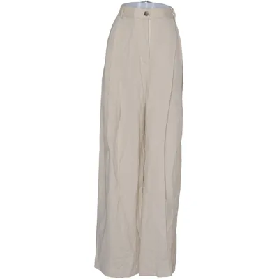 Palazzo pants (Beige) from COS Linen, Viscose