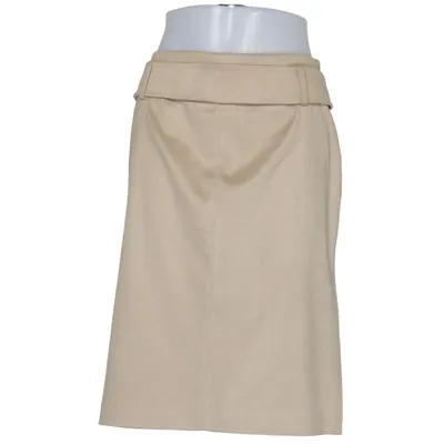 Skirt (Beige) from Hennes Collection Acetate, Elastane, Polyester