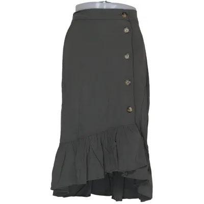 Wrap skirt (Green) from Dobber Polyester, Viscose