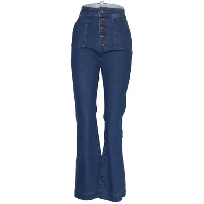 Jean (Bleu) de Sézane Coton, Élasthane
