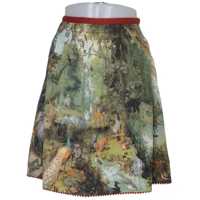 Rok (Groen, Meerkleurig) van Blutsgeschwister Katoen, Elastaan, Polyester