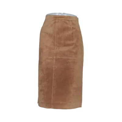 Läderkjol (Brun) från Laura Clement Mocka