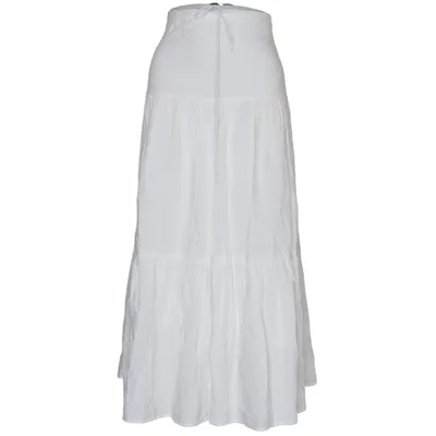 Maxi rok (Wit) van Venderby's Katoen, Viscose