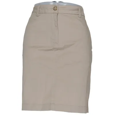 Skirt (Beige) from GANT Elastane, Organic cotton