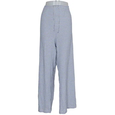 Pyjamasbukser (Blå, Hvid) fra H&M Basic Bomuld