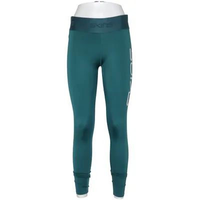 Träningstights (Grön) från Skins Elastan, Polyester