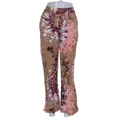 Palazzo broek (Roze, Beige, Meerkleurig) van Lascana Viscose