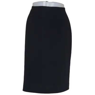 Nederdel (Sort) fra Evan-Picone Acetat, Polyester