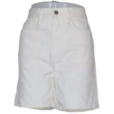 Denim shorts (White) from COS Cotton, Polyester