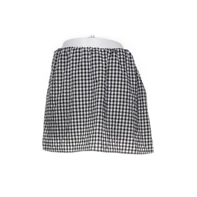 Skirt (Black, White) from Arket Cotton, Polyester