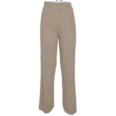 Pants (Beige) Polyester, Viscose