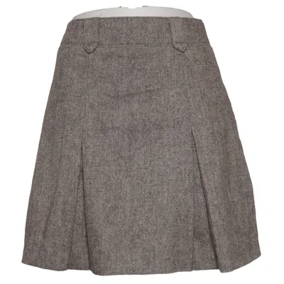 Skirt (Gray) from Blue Motion Polyester, Wool