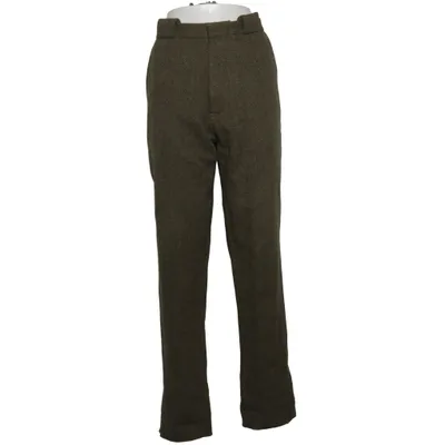 Kostuumbroek (Groen) van Nigel Cabourn Katoen, Wol