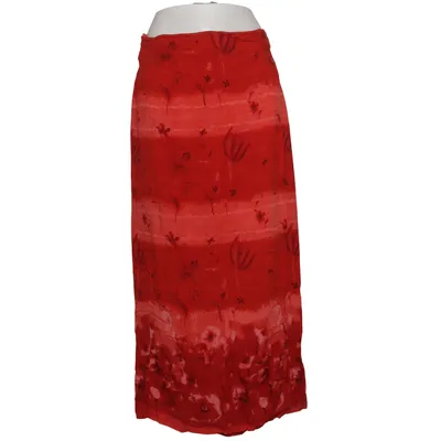 Maxi skirt (Red) from Cappuccini by Desam Viscose