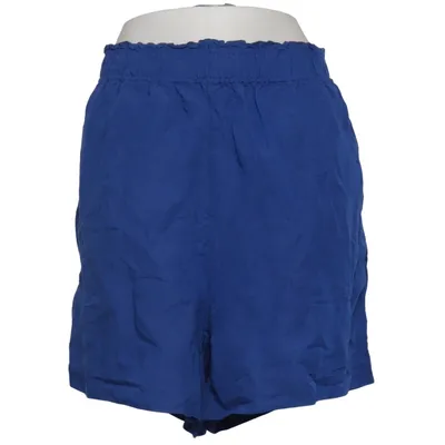 Shorts (Blå) fra H&M Premium Quality Linned, Viscose, Bomuld, Polyester