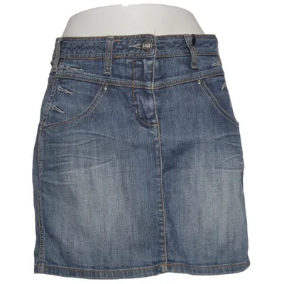 Denim skirt (Blue) from Street One