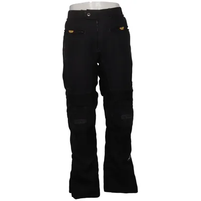 Motorradhose (Schwarz) von Street Fighter Polyester