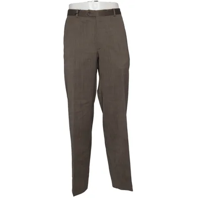 Suit pants (Brown) from Pilatus Elastane, Polyester, Wool