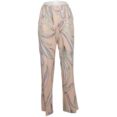 Broek (Roze, Meerkleurig) van J&L Elastaan, Polyester