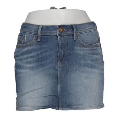 Jeanskjol (Blå) från EDC by ESPRIT Bomull, Elastan