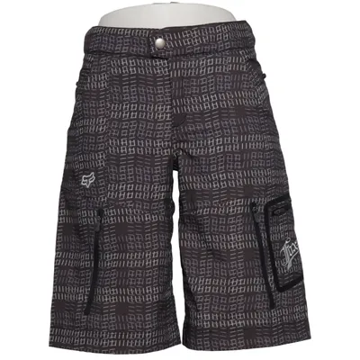 Outdoor shorts (Gray, White) from Fox Elastane, Polyester