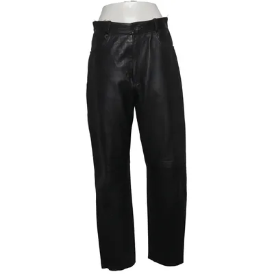 Läderbyxor (Svart) från Maddox Skinn, Polyester