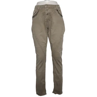 Jeans (Grå) från Please Vintage Glam Bomull, Elastan