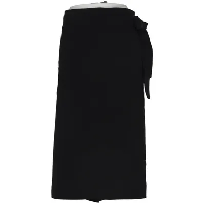Slå om-nederdel (Sort) fra COS Elastan, Polyester, Uld