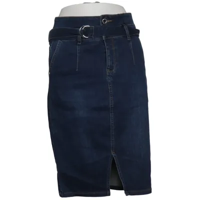 Jeansnederdel (Blå) fra Orsay Jeans Bomuld, Elastan, Polyester