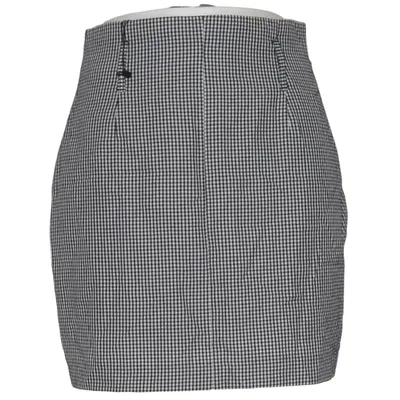 Kjol (Svart, Vit) från Classic Collection Polyester, Viskos