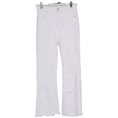 Jeans (Vit) från Stradivarius Bomull, Elastan, Modal