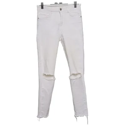 Jeans (Vit) från Mango Denim Bomull, Elastan
