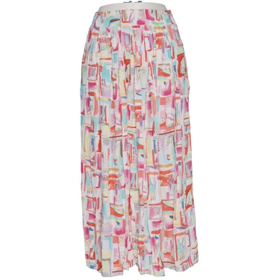 Maxi rok (Meerkleurig) van Lecomte Viscose