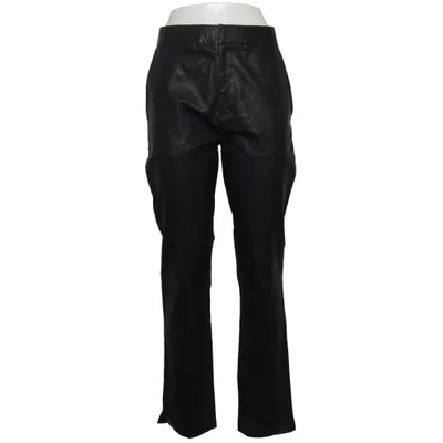 Leren broek (Zwart) van Est'Seven Leer