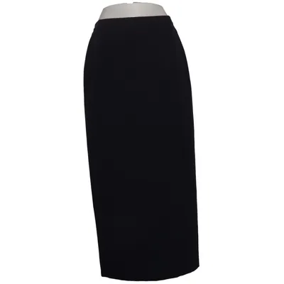 Bleistiftrock (Schwarz) von Stretch Polyester