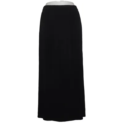 Maxi rok (Zwart) van Hopsack Elastaan, Viscose