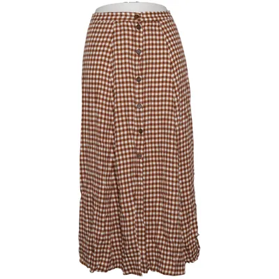 Kjol (Brun, Vit) från Reformation Viskos