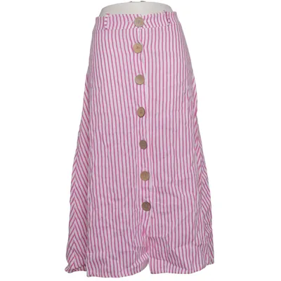 Kjol (Rosa, Vit) från Fashion Highlight Elastan, Silke, Viskos