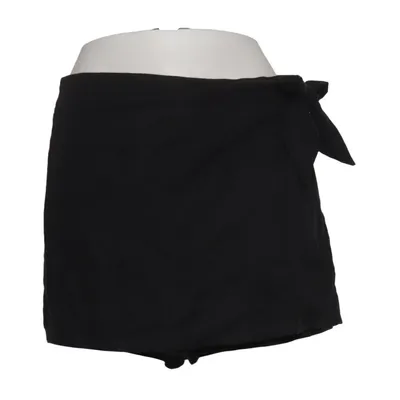 Skort (Gray) from Marquis Cotton, Linen, Polyester, Viscose