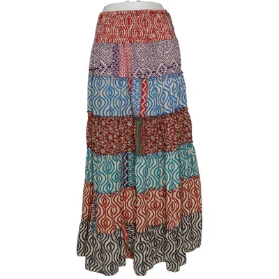 Långkjol (BOHO) från Boho Polyester, Silke