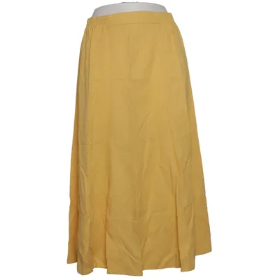 Maxi nederdel (Gul) fra Lena Polyester, Viscose
