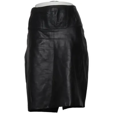 Läderkjol (Svart) från Mandarin Skinn, Polyester
