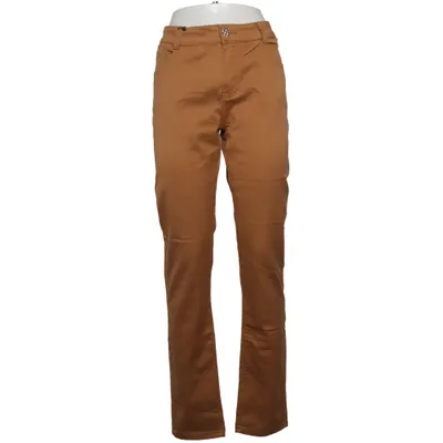 Chinos (Brown) from Cindy H Cotton, Elastane, Polyester