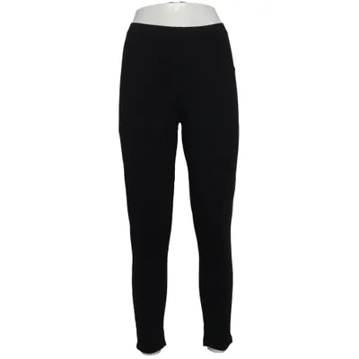Leggings (Zwart) van Malu Katoen, Elastaan