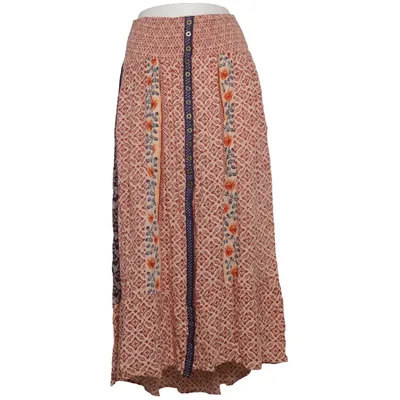 Jupe longue (Beige, Bleu, Multicolore) de Patrons of Peace Viscose